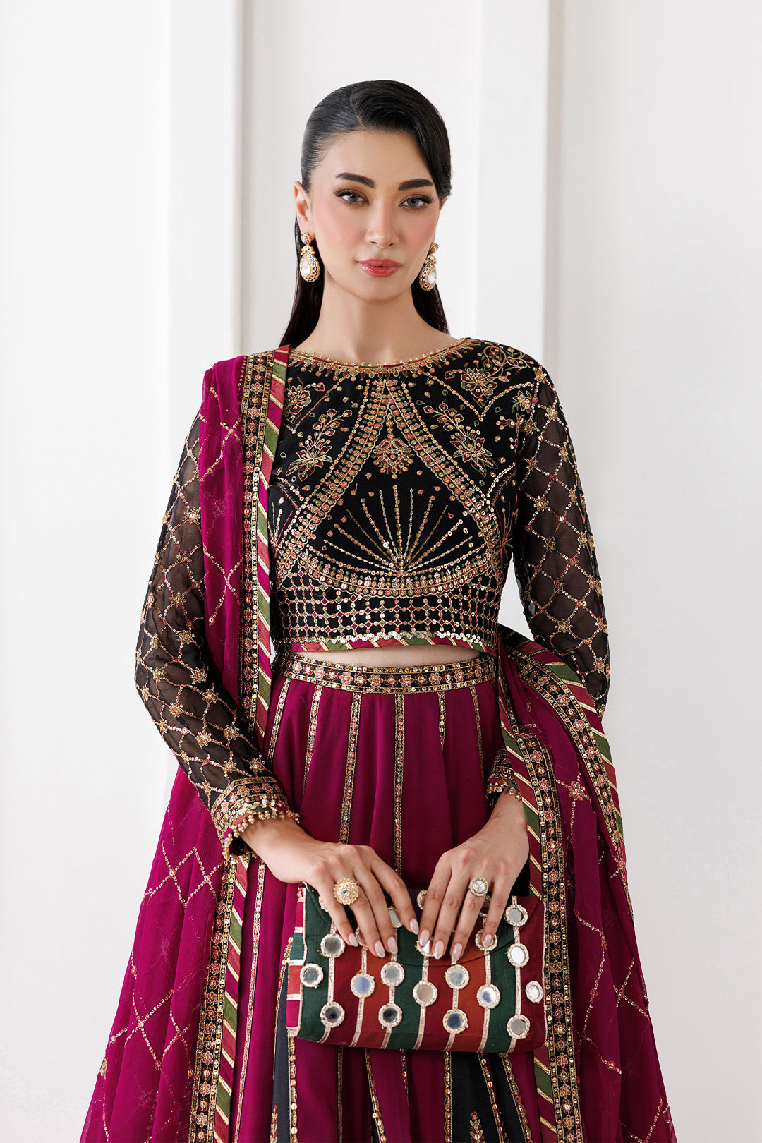 Alizeh | La Ruhe Formals | AF-CH-2265-Nevra - Formal Dress - available at Maria Faisal in UK and USA.