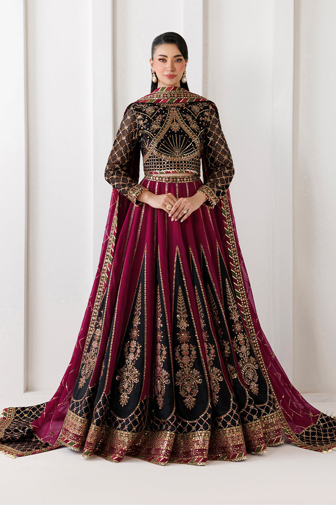 Alizeh | La Ruhe Formals | AF-CH-2265-Nevra - Formal Dress - available at Maria Faisal in UK and USA.