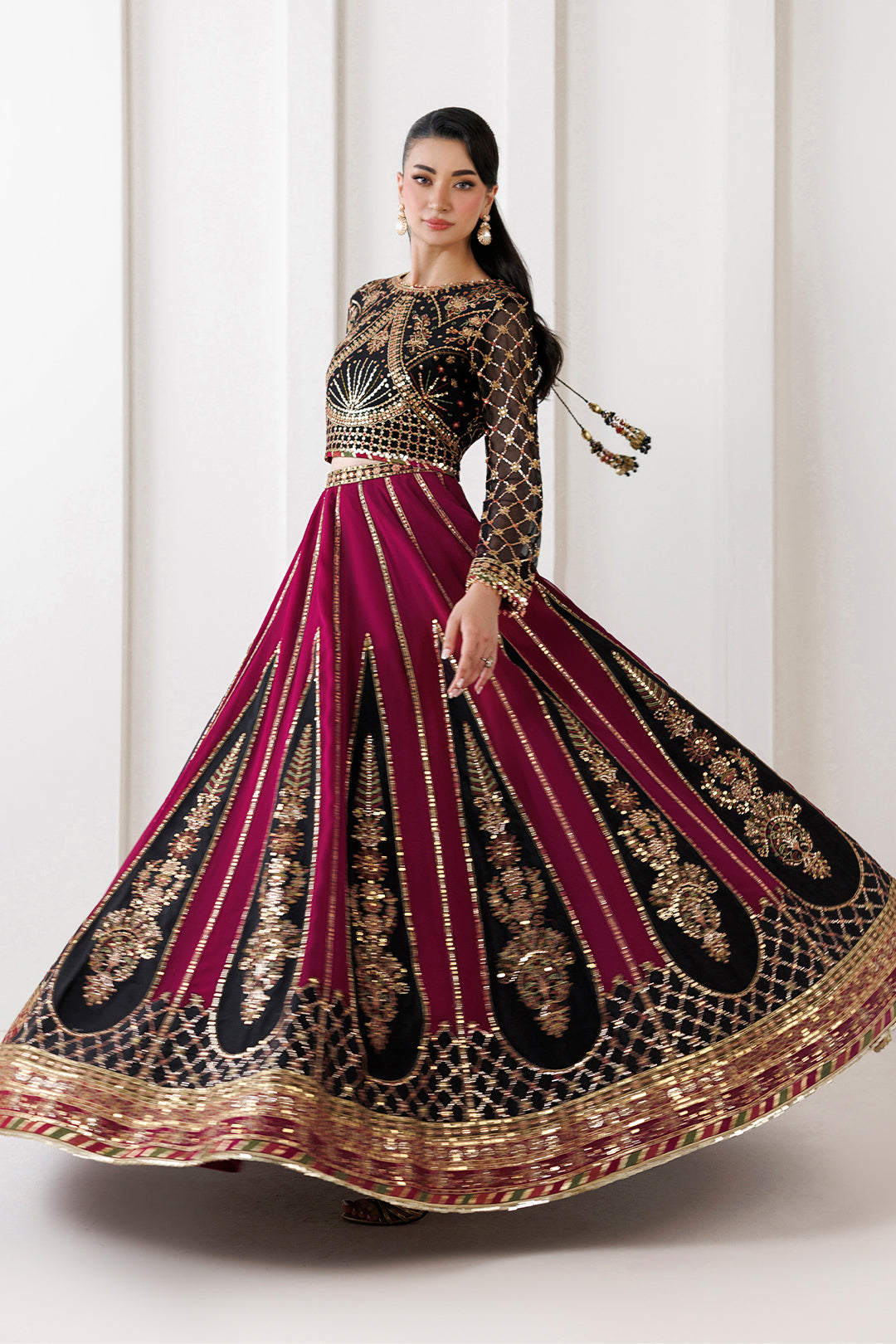 Alizeh | La Ruhe Formals | AF-CH-2265-Nevra - Formal Dress - available at Maria Faisal in UK and USA.