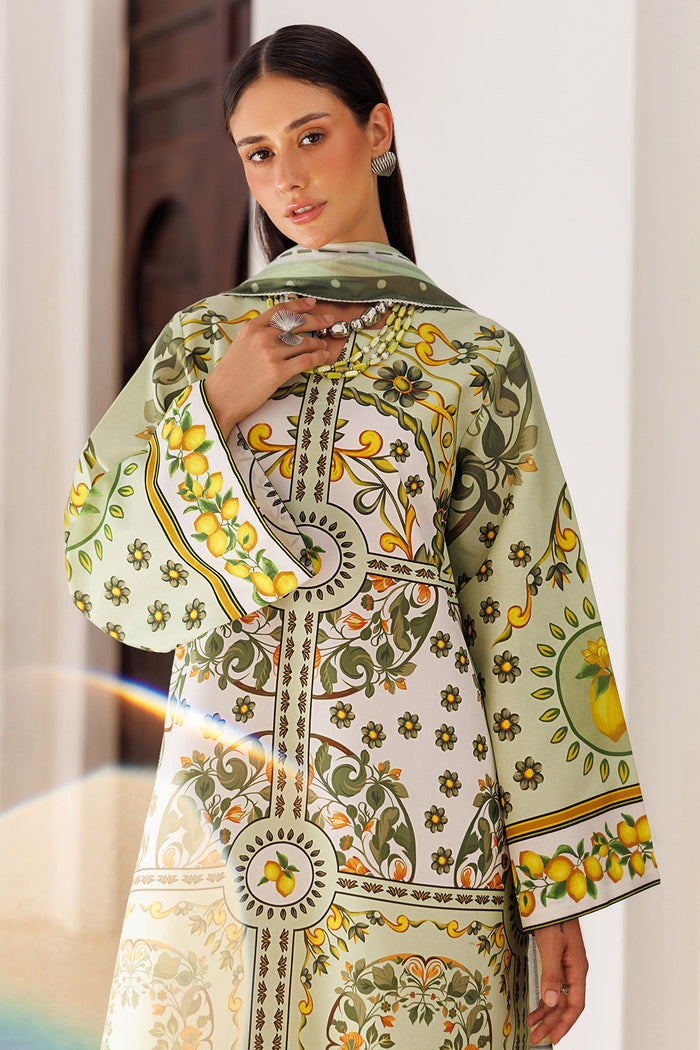 Jazmin | Summer Lawn 26 | USE-9307 - Dress - available at Maria Faisal in UK and USA.