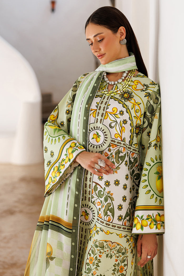 Jazmin | Summer Lawn 26 | USE-9307 - Dress - available at Maria Faisal in UK and USA.