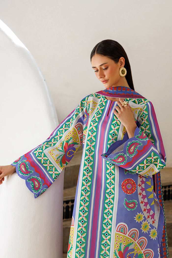 Jazmin | Summer Lawn 26 | USE-9323 - Dress - available at Maria Faisal in UK and USA.
