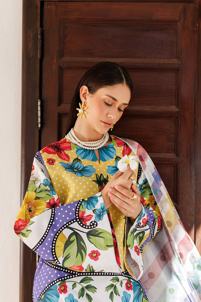 Jazmin | Summer Lawn 26 | USE-9314 - Dress - available at Maria Faisal in UK and USA.