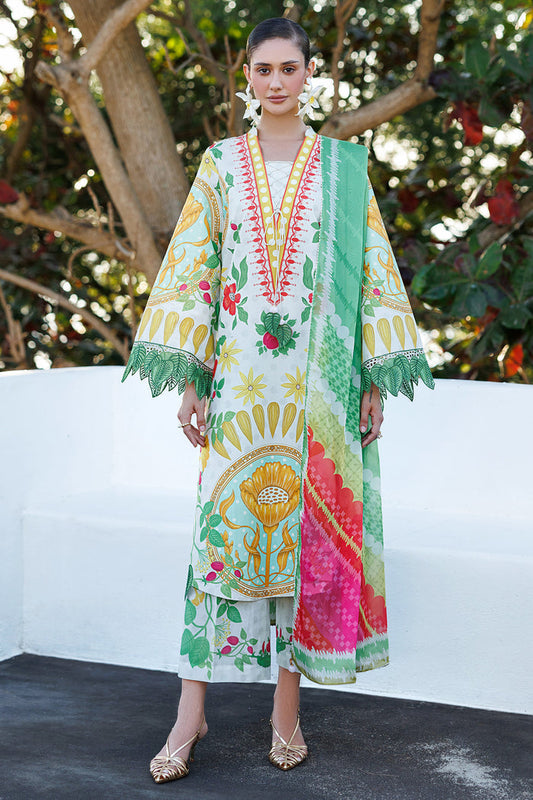 Jazmin | Summer Lawn 26 | USE-9286 - Dress - available at Maria Faisal in UK and USA.