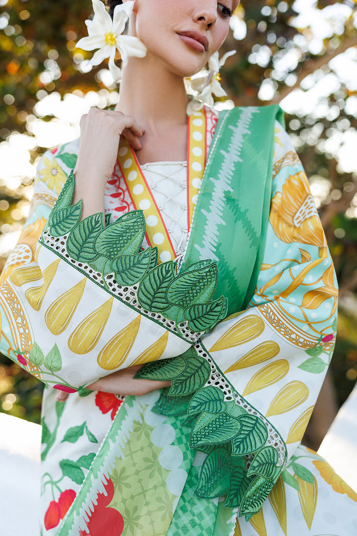 Jazmin | Summer Lawn 26 | USE-9286 - Dress - available at Maria Faisal in UK and USA.