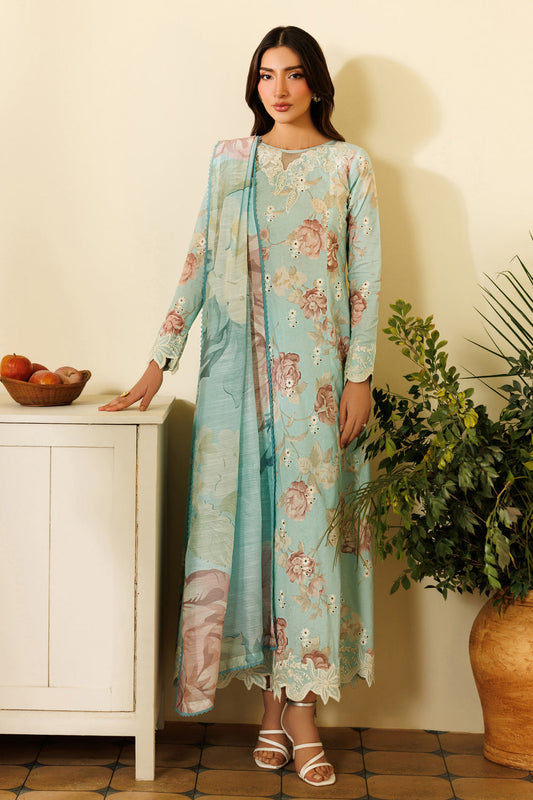 Zarif | Amani Eid Lawn 26 | ZL-RTW-26 BAANI - Luxury Dress - available at Maria Faisal in UK and USA.