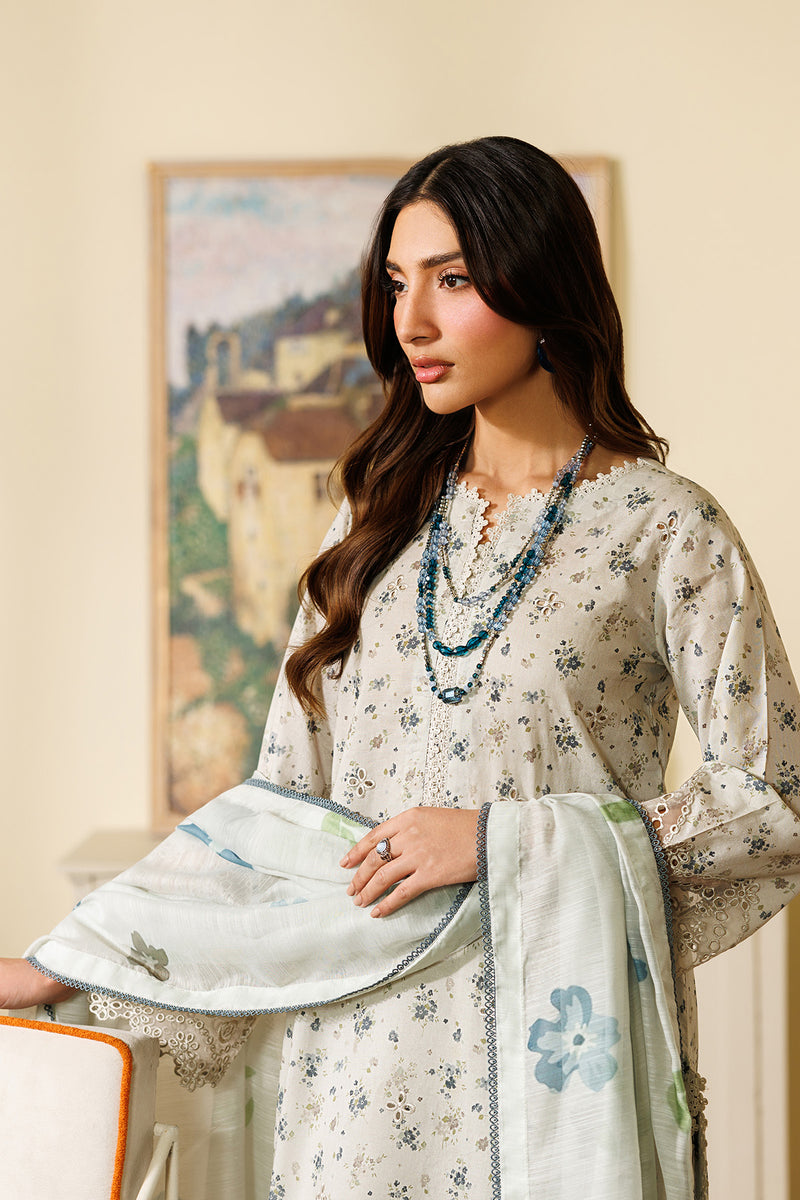 Zarif | Amani Eid Lawn 26 | ZL-RTW-26 JAZAN - Luxury Dress - available at Maria Faisal in UK and USA.
