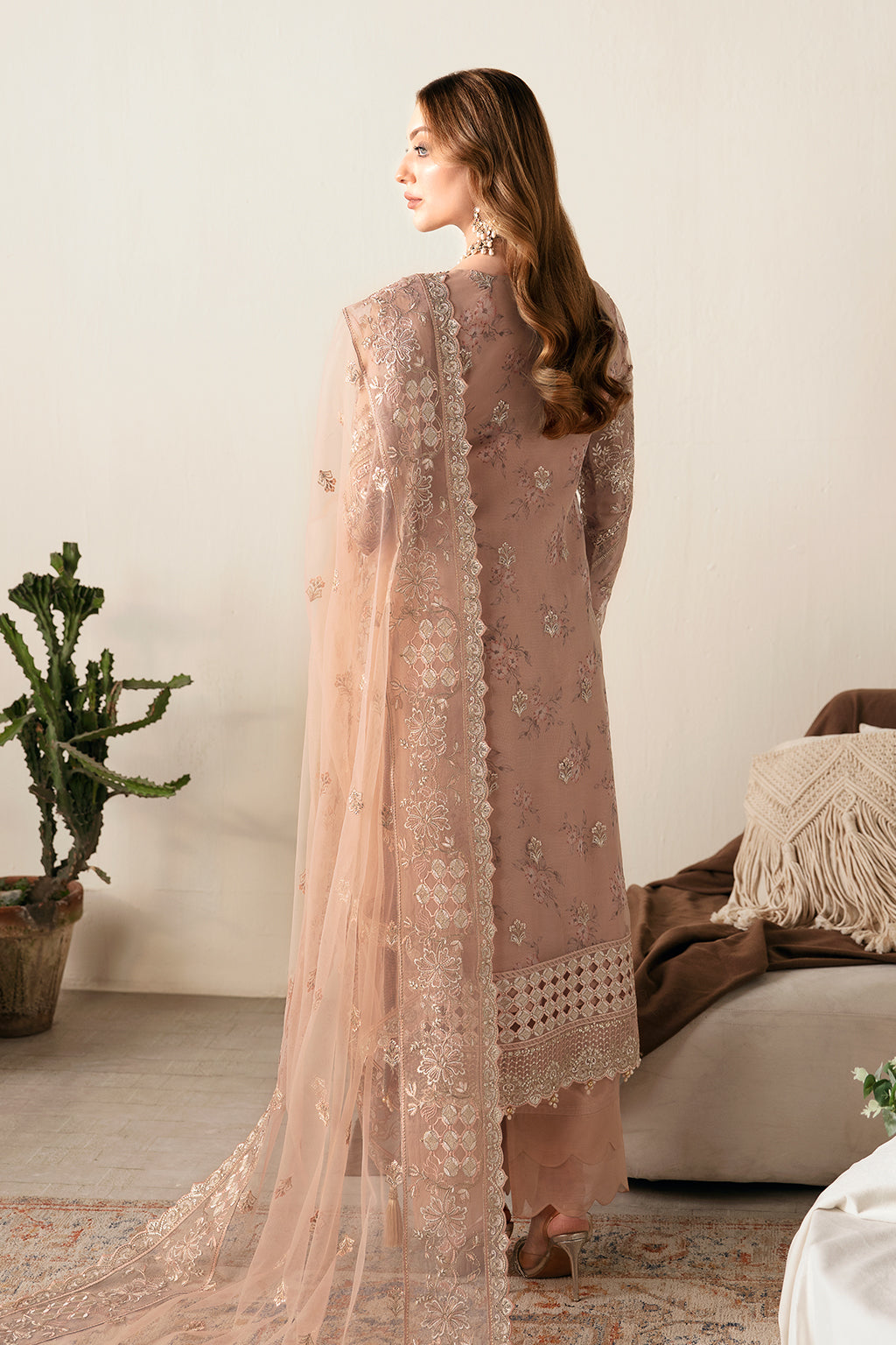 Ramsha | Festive Formals | E-104 - Formal Dress - available at Maria Faisal in UK and USA.