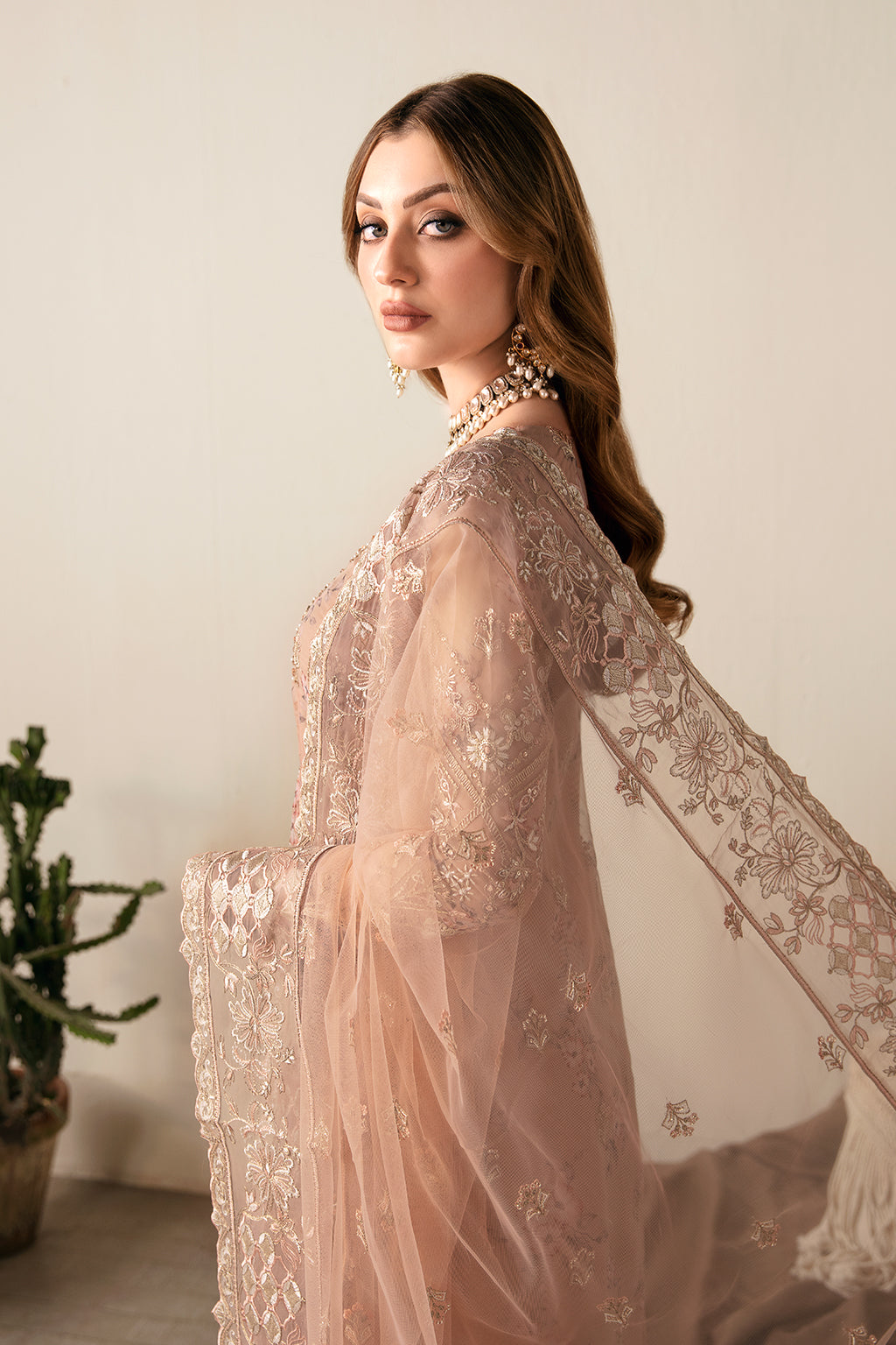 Ramsha | Festive Formals | E-104 - Formal Dress - available at Maria Faisal in UK and USA.