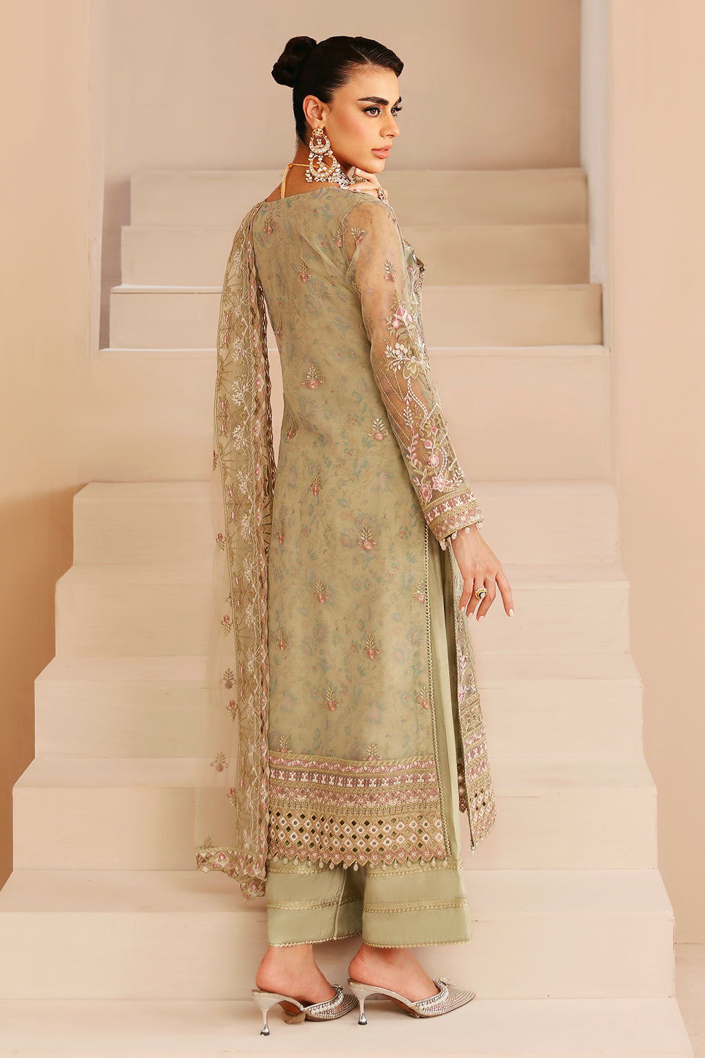 Ramsha | Festive Formals | E-208 - Formal Dress - available at Maria Faisal in UK and USA.
