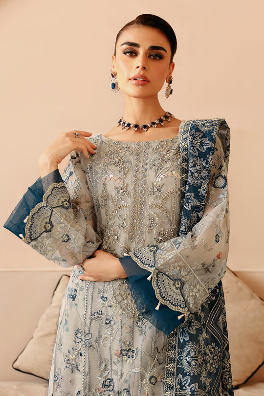 Ramsha | Festive Formals | E-207 - Formal Dress - available at Maria Faisal in UK and USA.