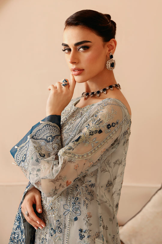 Ramsha | Festive Formals | E-207 - Formal Dress - available at Maria Faisal in UK and USA.