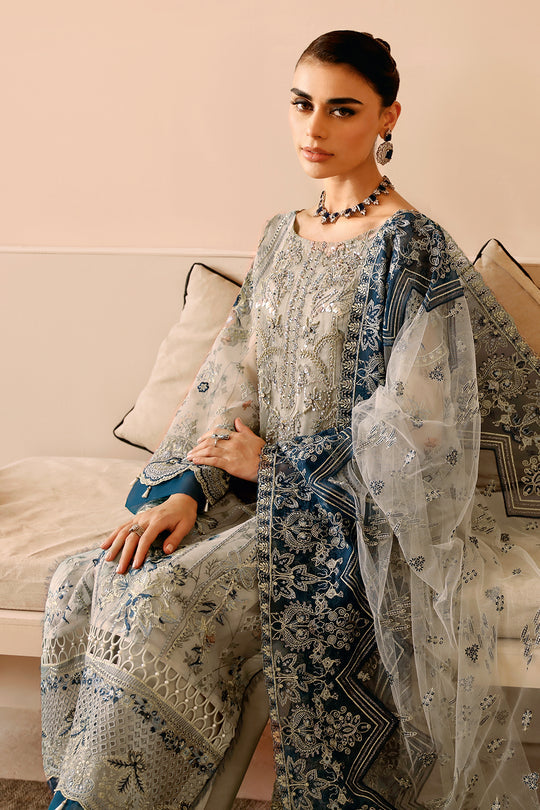 Ramsha | Festive Formals | E-207 - Formal Dress - available at Maria Faisal in UK and USA.