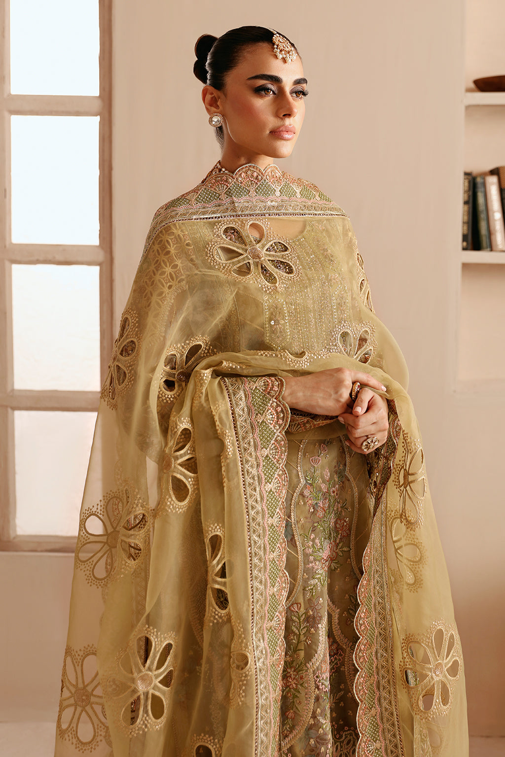 Ramsha | Festive Formals | E-205 - Formal Dress - available at Maria Faisal in UK and USA.