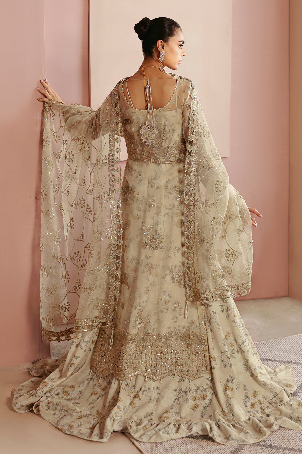 Ramsha | Festive Formals | E-202 - Formal Dress - available at Maria Faisal in UK and USA.