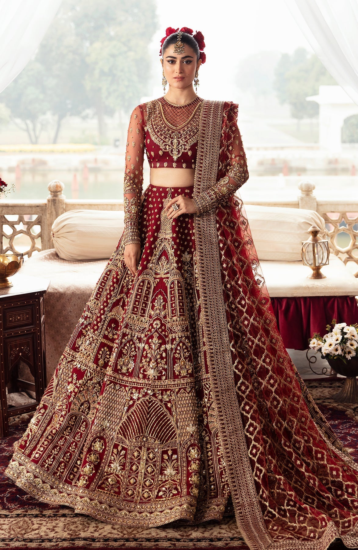 Zevk | Afsanah Wedding Formals | PARI ZAD - Wedding Dress - Maria Faisal
