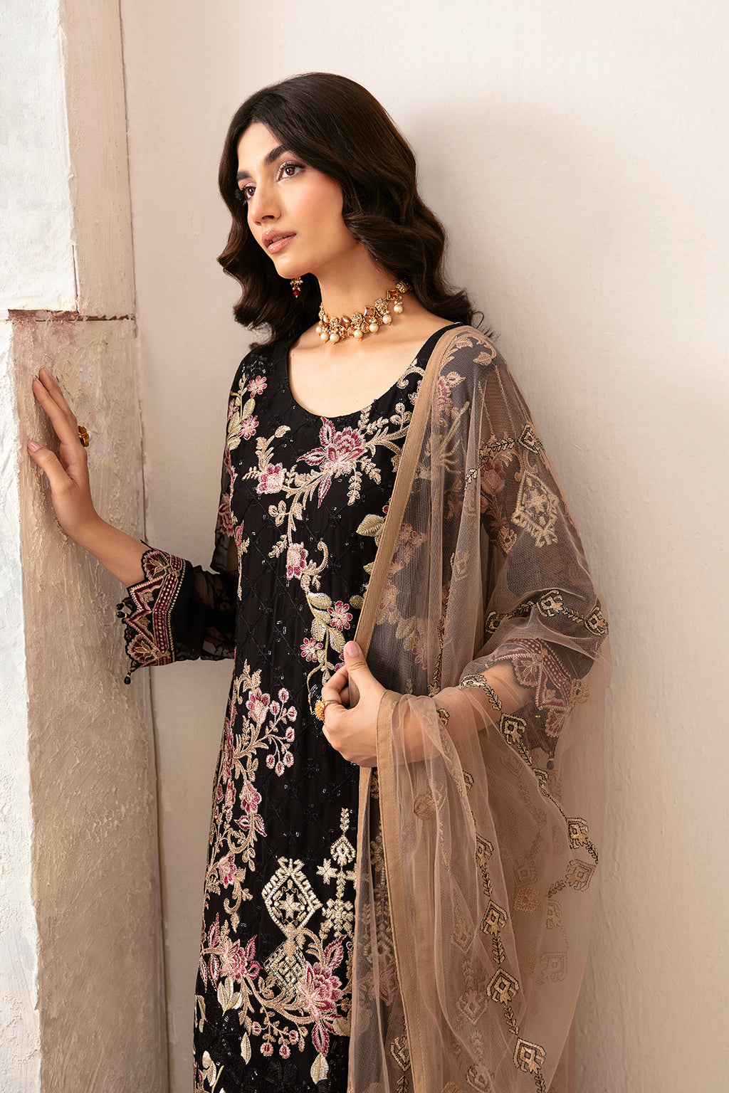 Ramsha | Rangoon Chiffon Collection 24 | D-1204 - Waniyas
