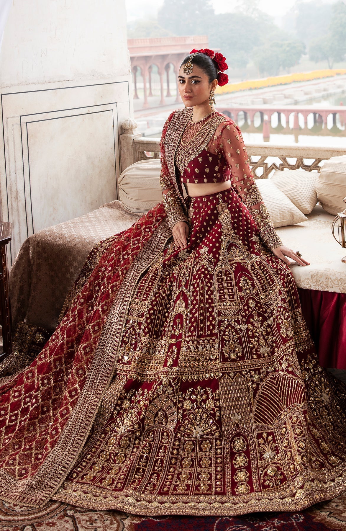 Zevk | Afsanah Wedding Formals | PARI ZAD - Wedding Dress - Maria Faisal