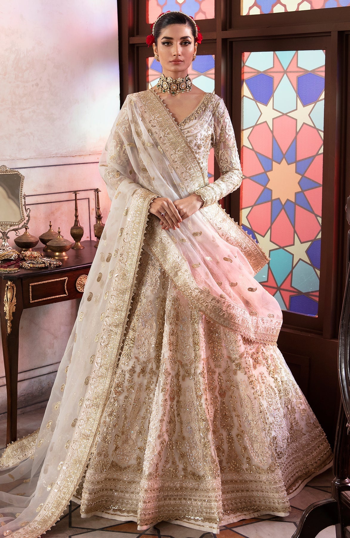 Zevk | Afsanah Wedding Formals | ALIF - Wedding Dress - Maria Faisal