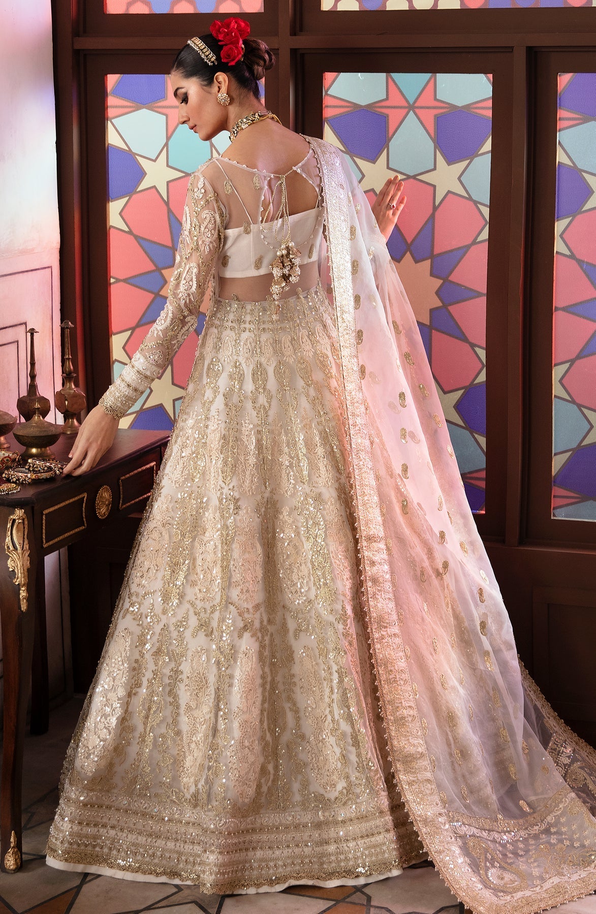 Zevk | Afsanah Wedding Formals | ALIF - Wedding Dress - Maria Faisal