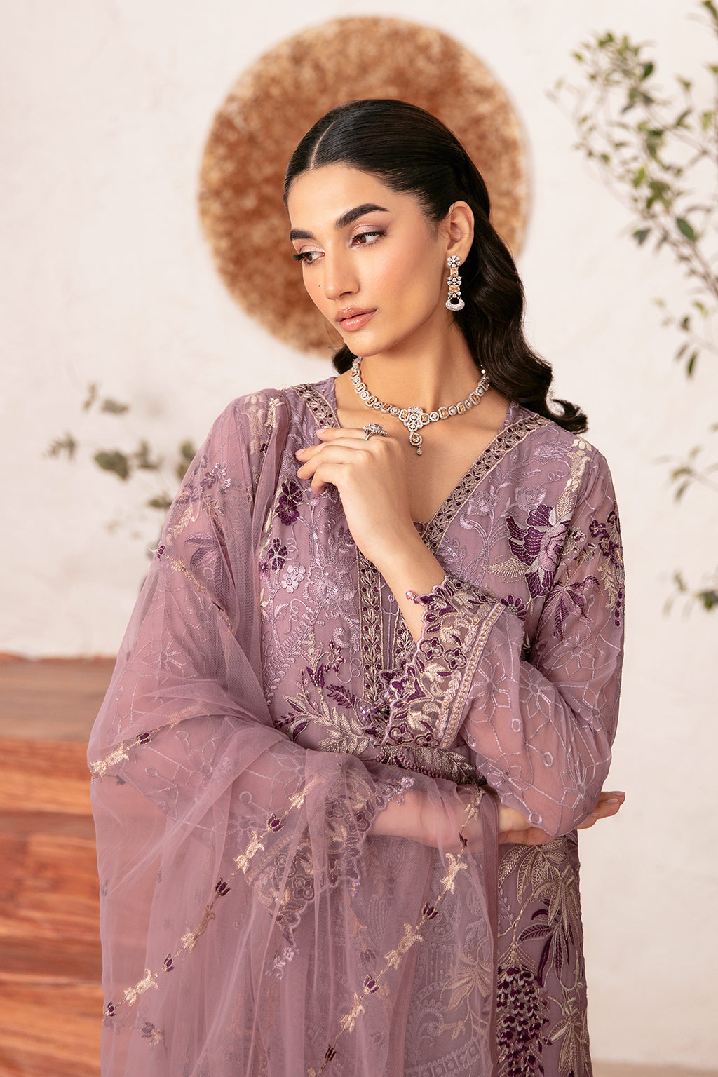 Ramsha | Rangoon Chiffon Collection 24 | D-1208 - Waniyas