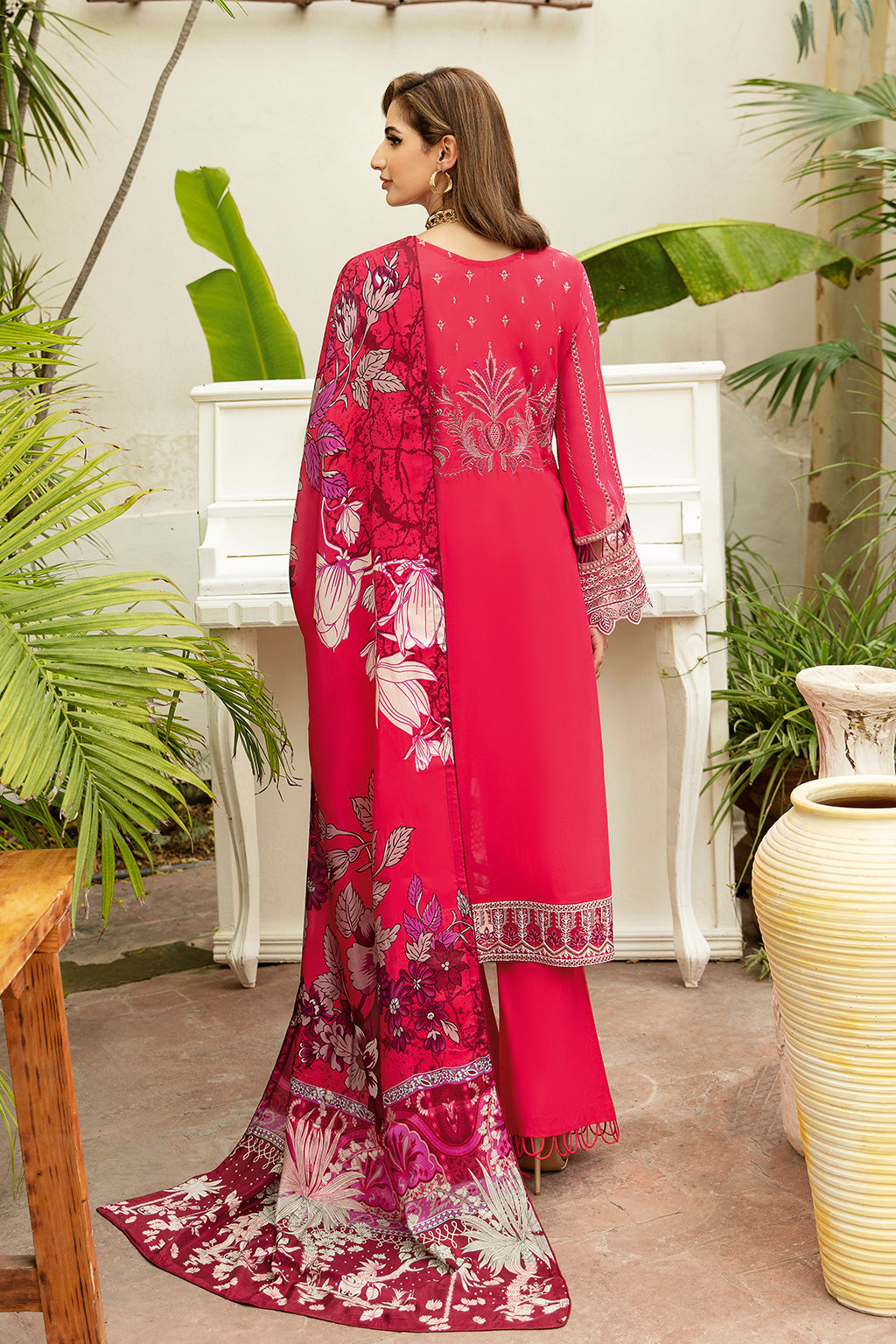 Ramsha | Riwayat Lawn Collection| Y-810 - Ladies Clothes - Maria Faisal