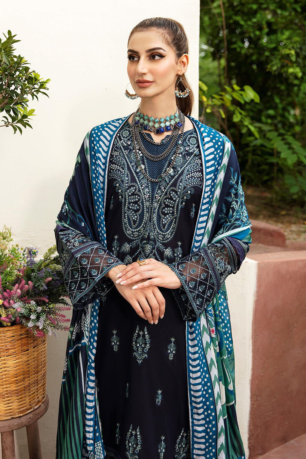 Ramsha | Riwayat Lawn Collection| Y-803 - Ladies Clothes - Maria Faisal