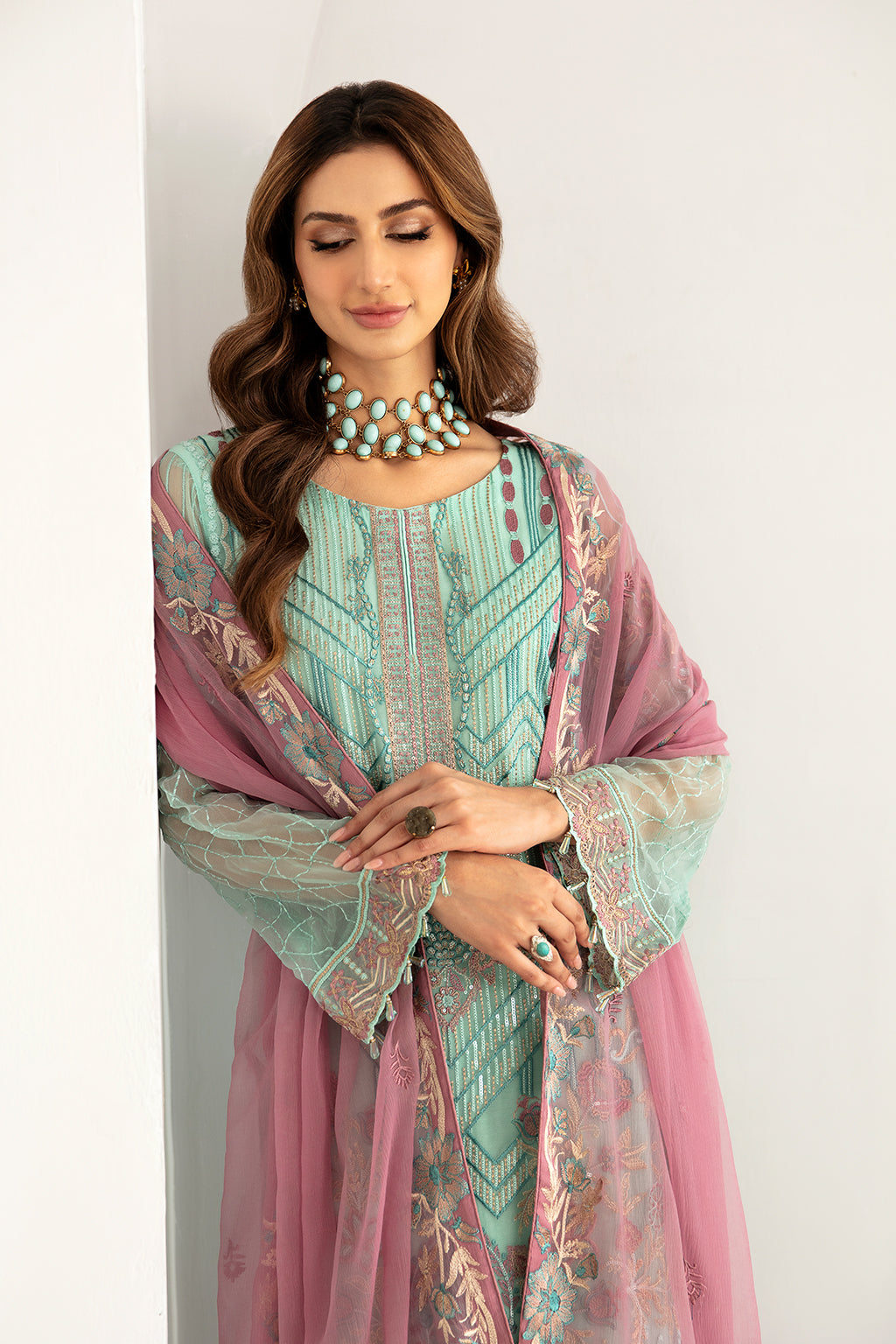 Ramsha | Rangoon Chiffon Collection 24 |D-1107 - Waniyas