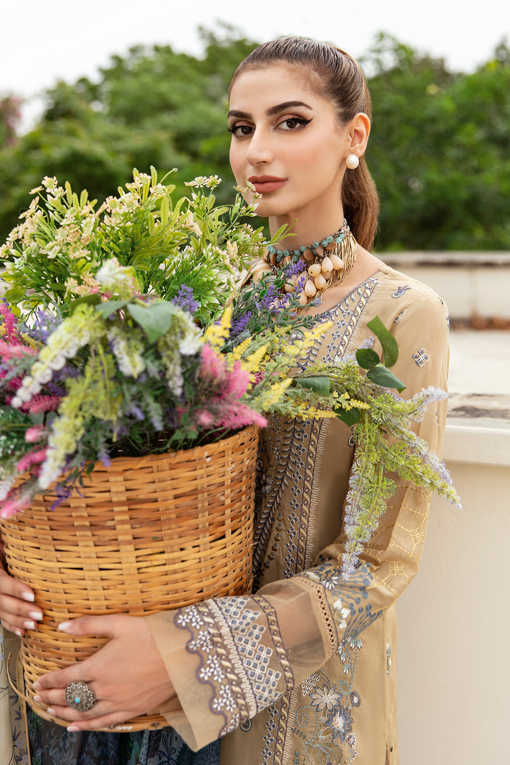 Ramsha | Riwayat Lawn Collection| Y-802 - Ladies Clothes - Maria Faisal