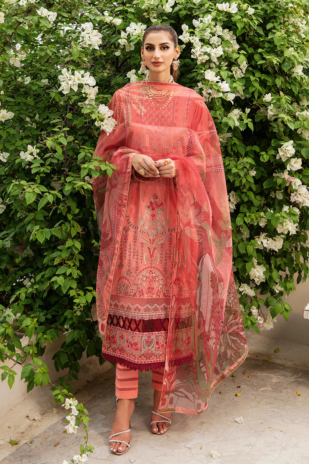 Ramsha | Riwayat Lawn Collection| Y-807 - Ladies Clothes - Maria Faisal