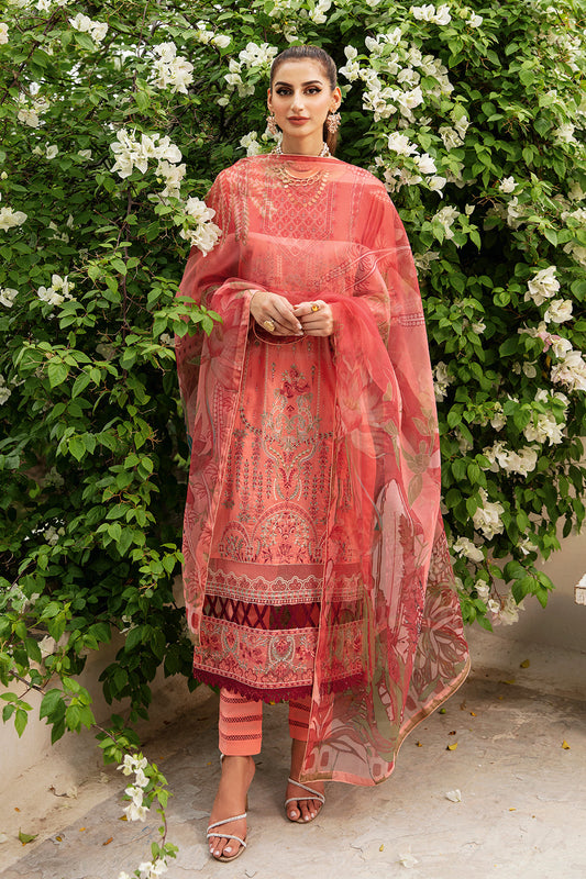 Ramsha | Luxury Lawn 24 | Y-807 - Ladies Clothes - Maria Faisal