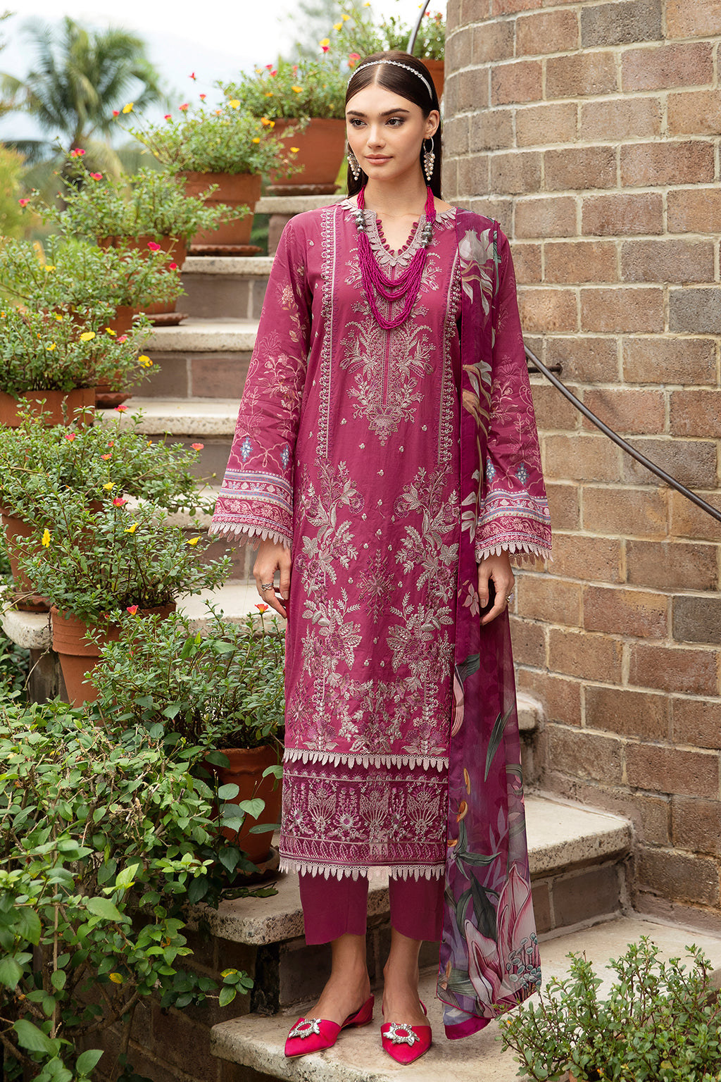 Ramsha | Riwayat Lawn Collection| Y-908 - Ladies Clothes - Maria Faisal