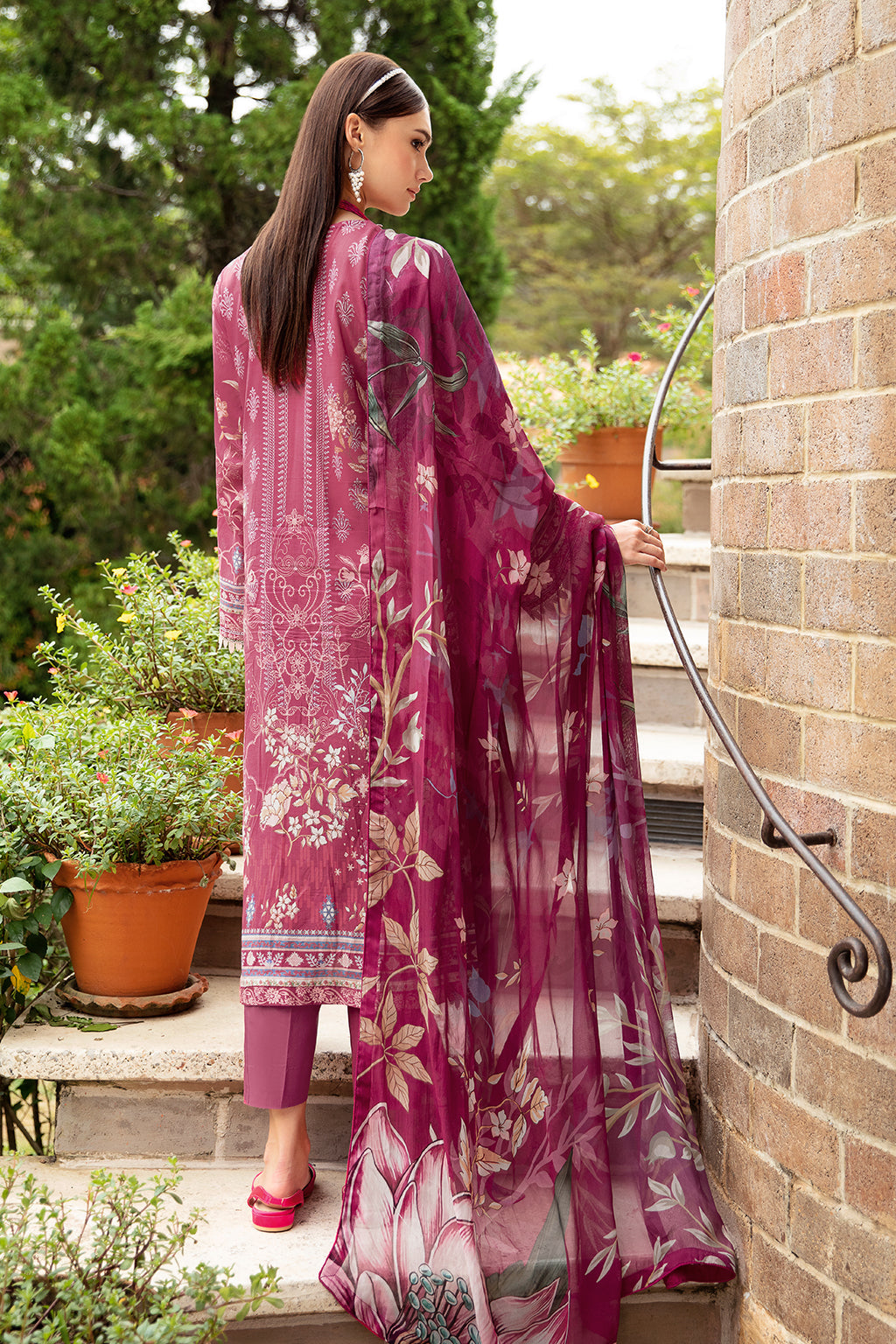 Ramsha | Riwayat Lawn Collection| Y-908 - Ladies Clothes - Maria Faisal