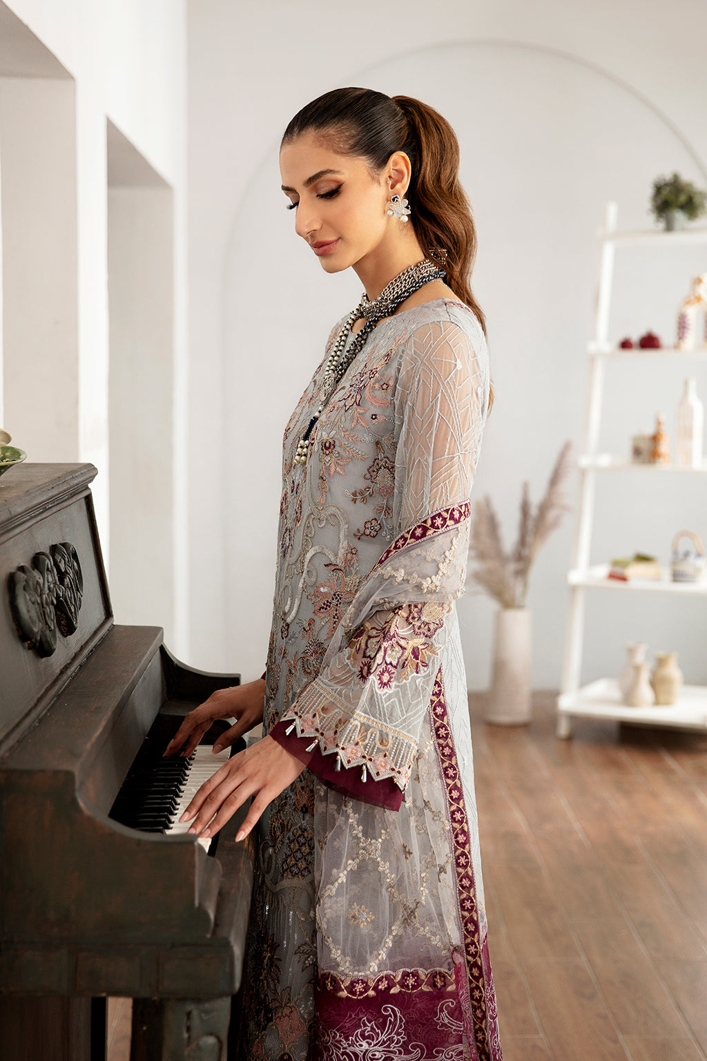 Ramsha | Rangoon Chiffon Collection 24 |D-1109 - Waniyas
