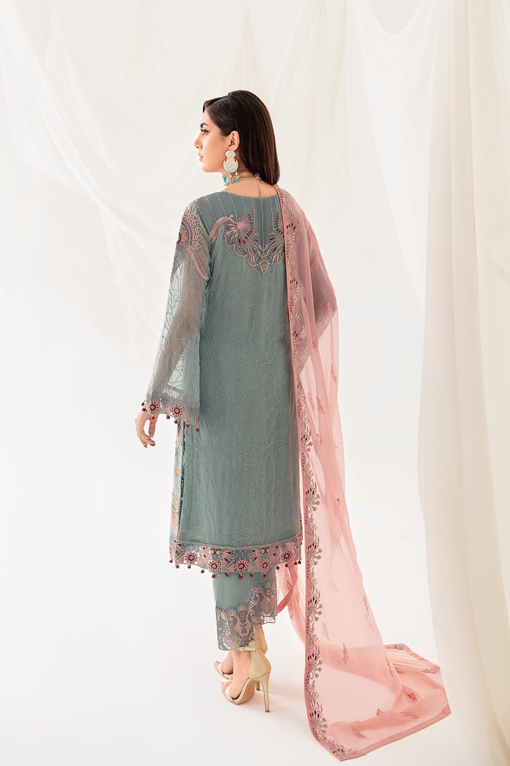 Ramsha | Rangoon Chiffon Collection 24 | D-1010 - Waniyas