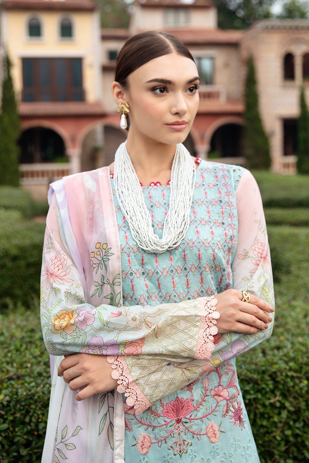 Ramsha | Riwayat Lawn Collection| Y-909 - Ladies Clothes - Maria Faisal