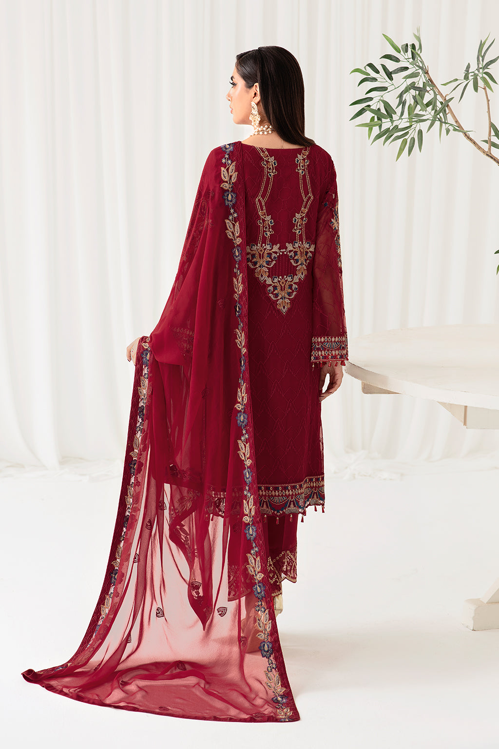 Ramsha | Rangoon Chiffon Collection 24 | D-1004 - Waniyas