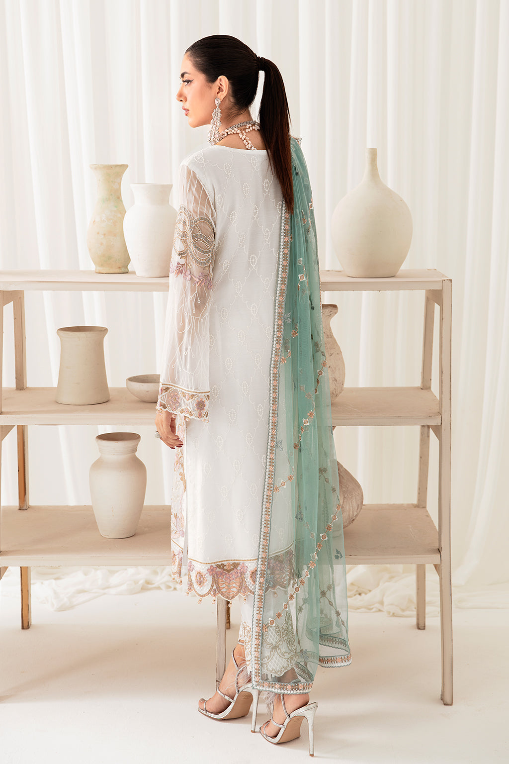 Ramsha | Rangoon Chiffon Collection 24 | D-1005 - Waniyas