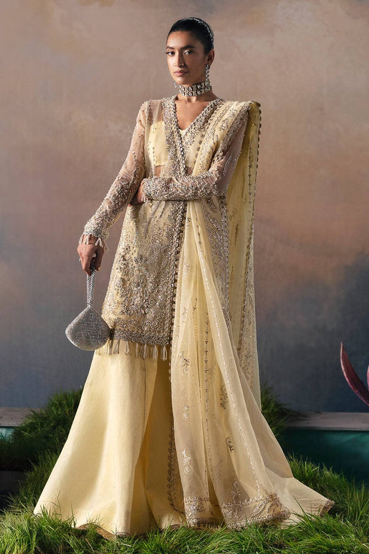Afrozeh | Wild Flower Bloom Luxury Formals | Luana by Maria Faisal - Registered Vendor of : Afrozeh - type : Pakistani Dress - 100% original wedding dresses