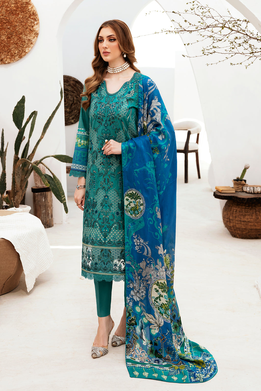 Ramsha | Ghazal Lawn 24 | G-206 - Maria Faisal