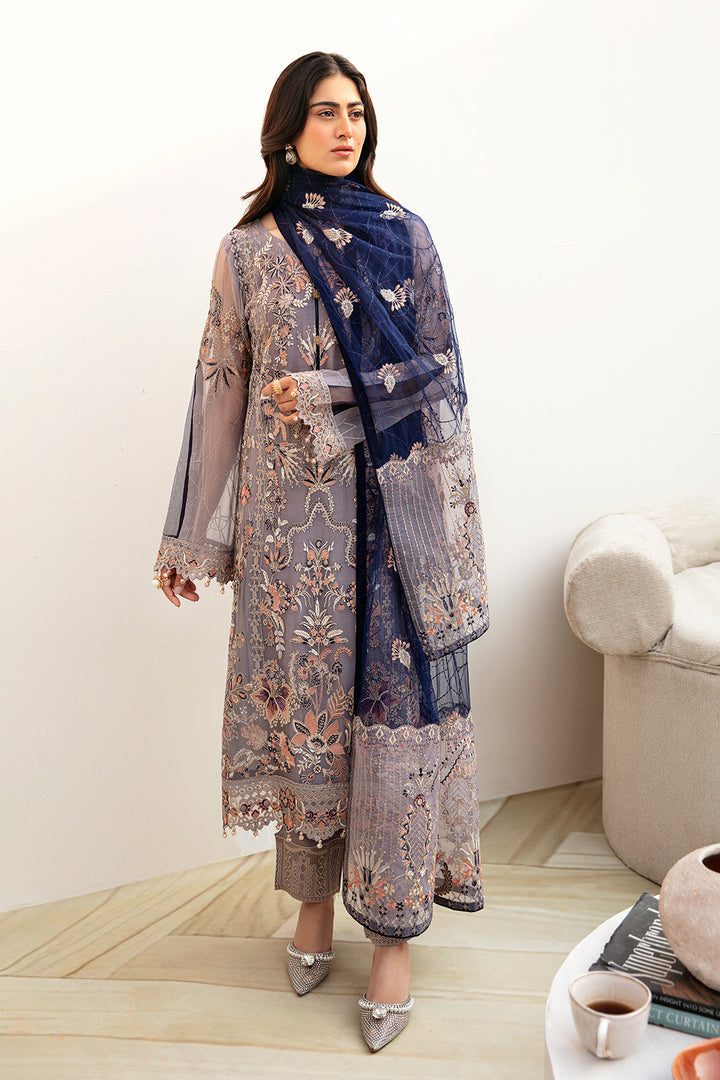 Ramsha | Chevron Chiffon Collection | A-809 - Ladies Clothes - Maria Faisal