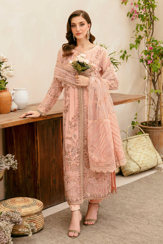 Ramsha | Luxury Wedding Collection | HB-405 - Designer Dress with Intricate embroidery and embellishments. Shop elegent wedding dress at Maria Faisal.