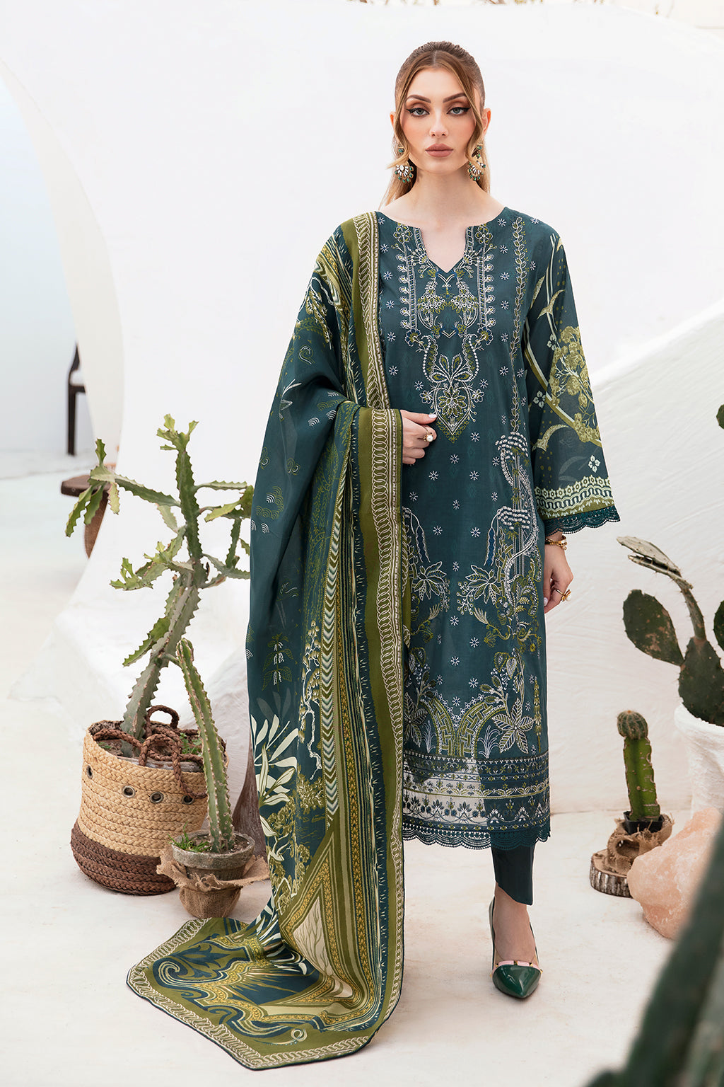 Ramsha | Ghazal Lawn 24 | G-203 - Maria Faisal