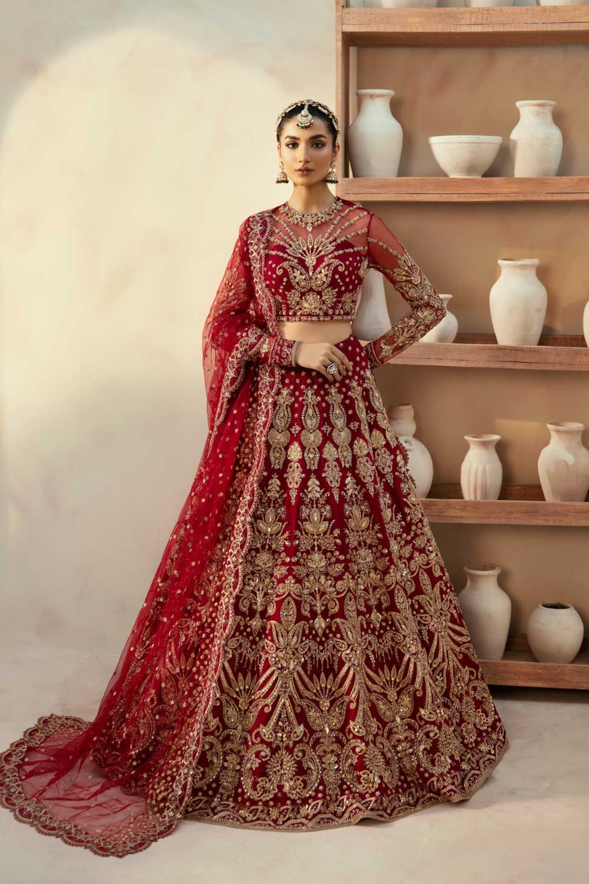 Akbar Aslam | Deewani Wedding Formals | Embyrlen - Ladies Clothes - Maria Faisal