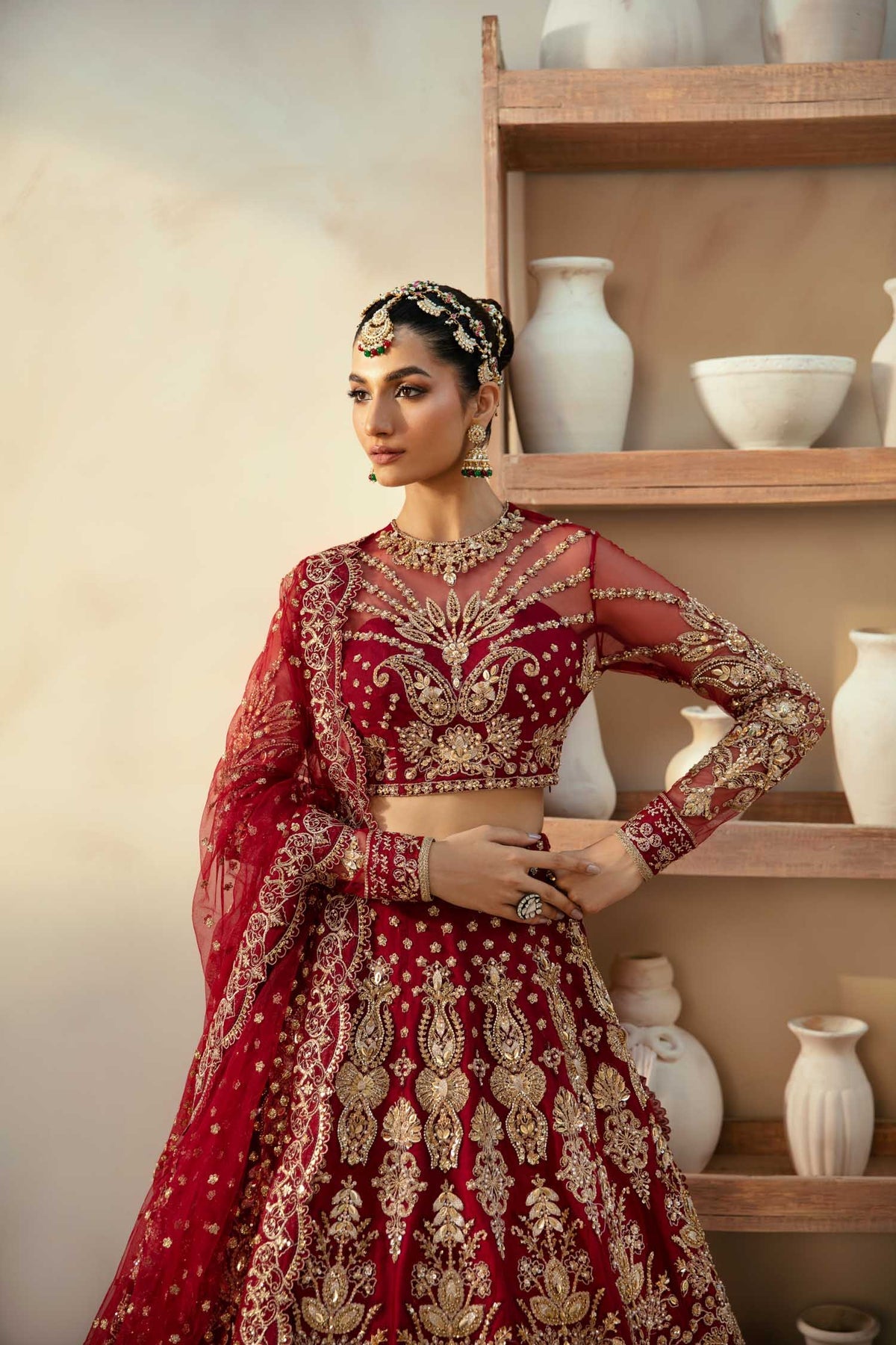 Akbar Aslam | Deewani Wedding Formals | Embyrlen - Ladies Clothes - Maria Faisal