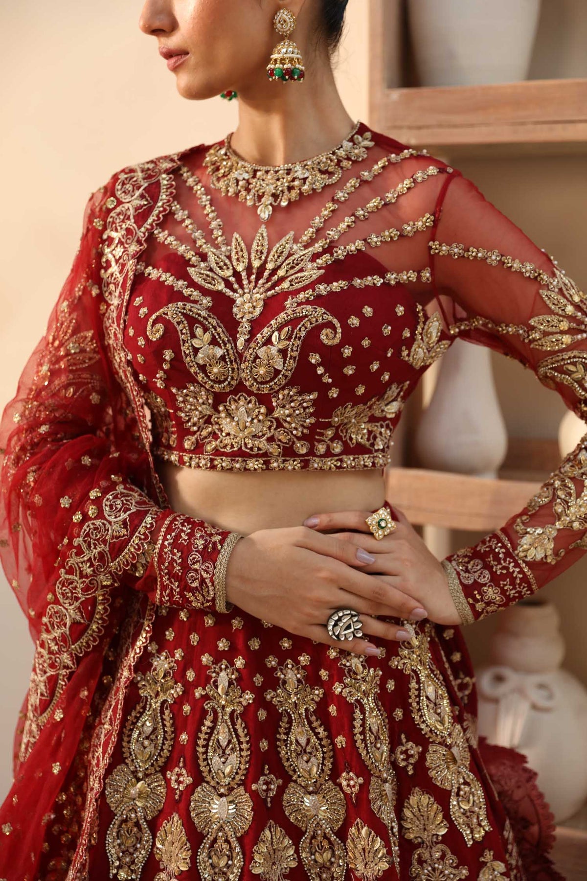 Akbar Aslam | Deewani Wedding Formals | Embyrlen - Ladies Clothes - Maria Faisal