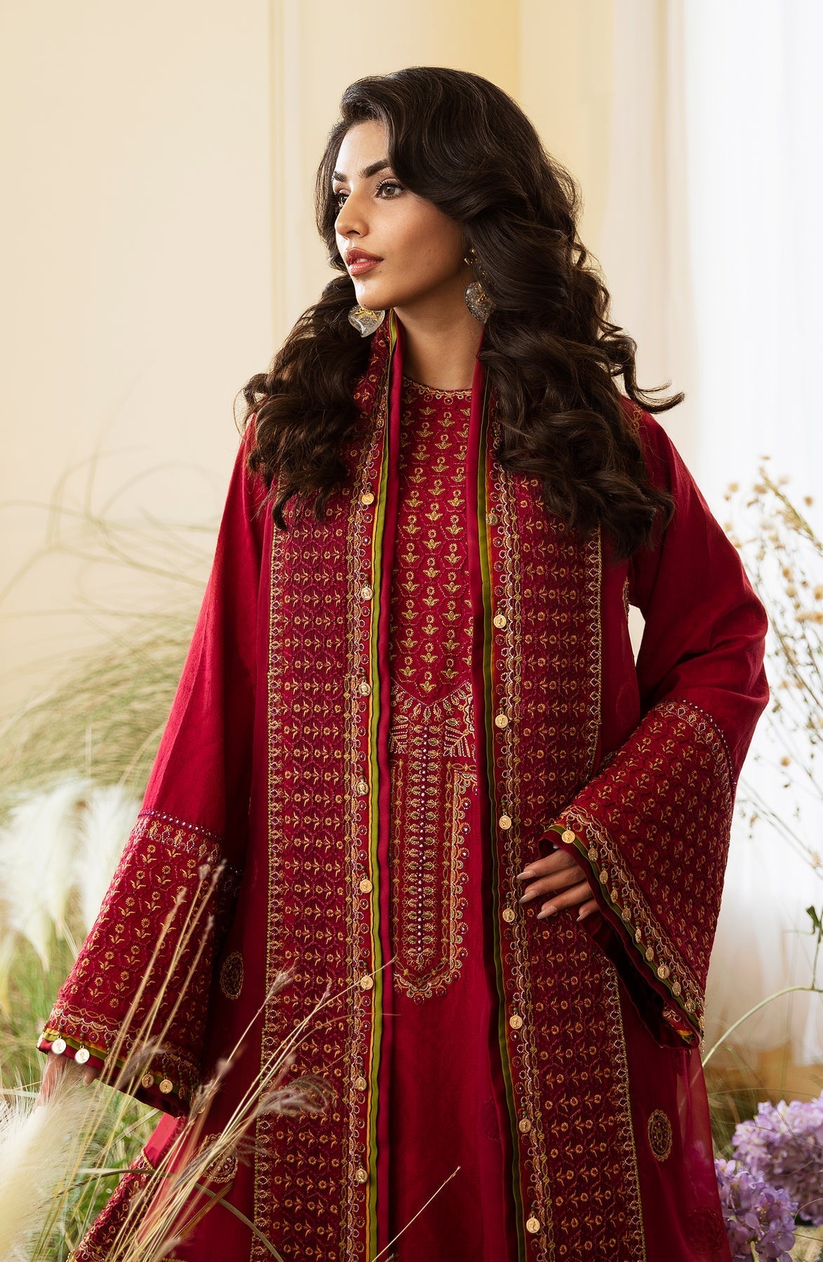 Zevk | Flora Festive Lawn | CHERISH - Ladies Clothes - Maria Faisal