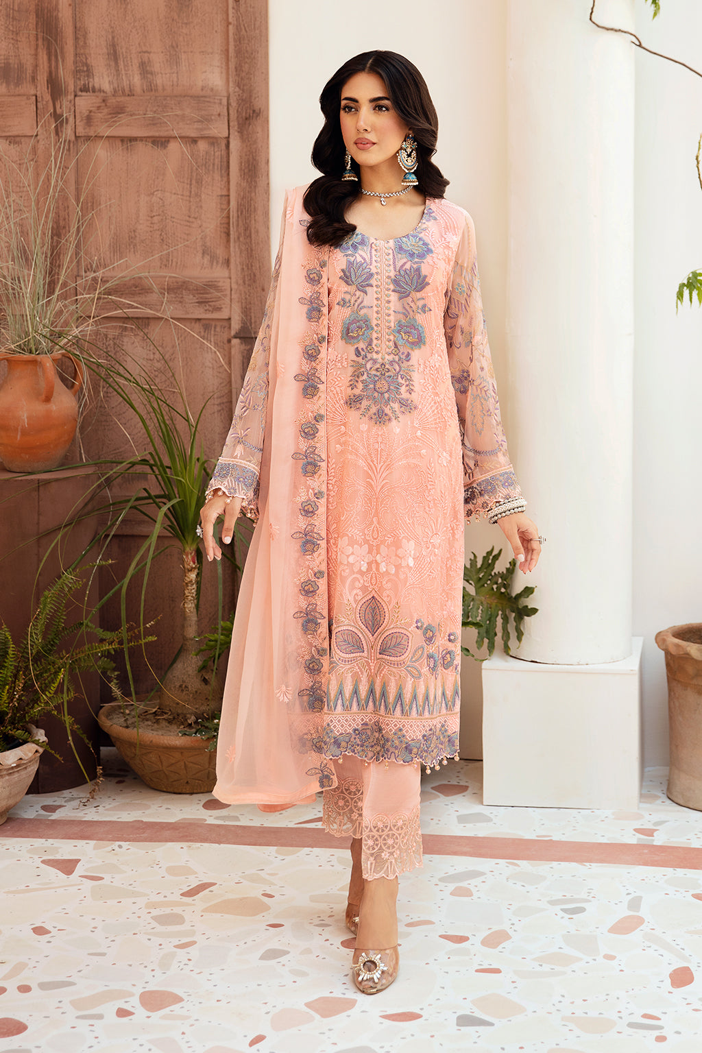 Ramsha | Ramsha Collection | F-2605 - Ladies Clothes - Maria Faisal