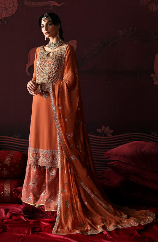 Emaan Adeel | Devdas Formals | LEELA - Wedding Dress - Maria Faisal
