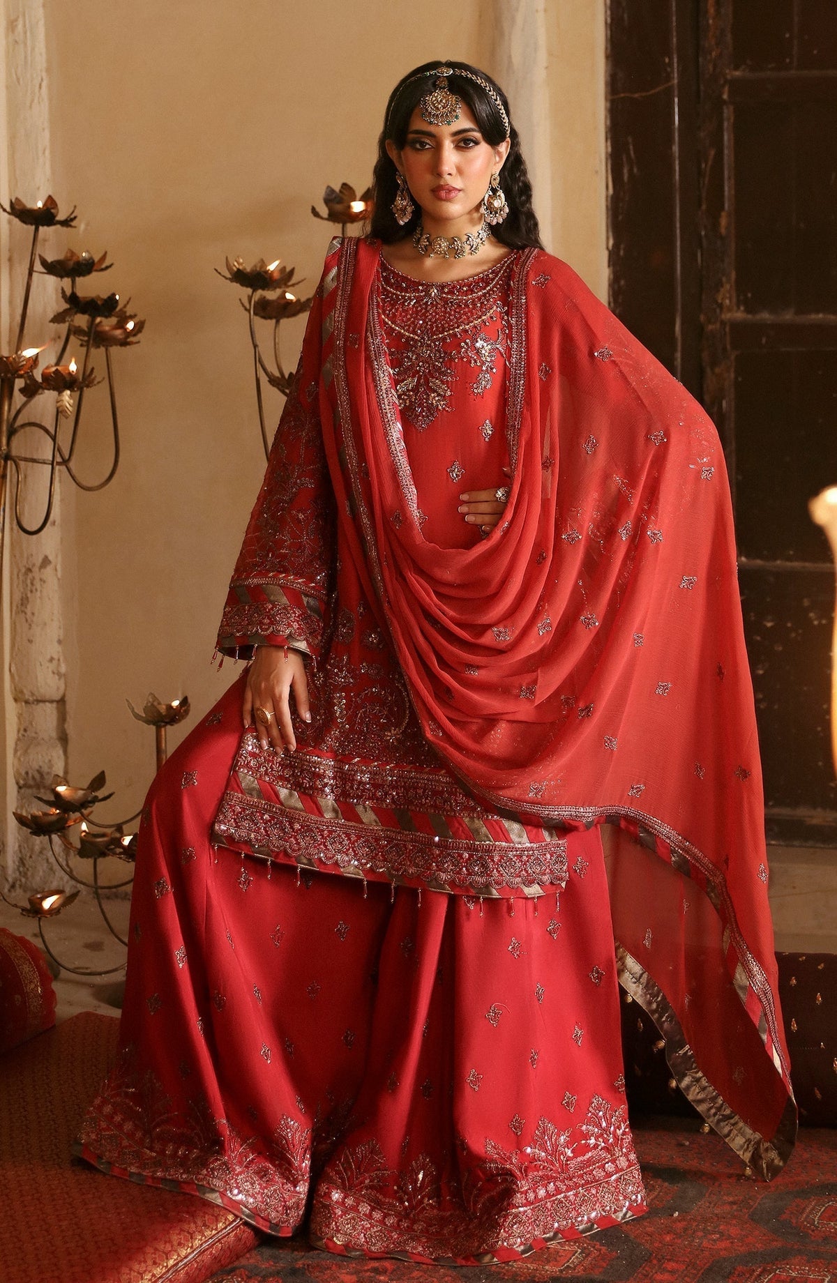 Emaan Adeel | Devdas Formals | KOYAL - Wedding Dress - Maria Faisal
